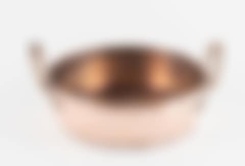 A twin handle copper deep pan (preview)