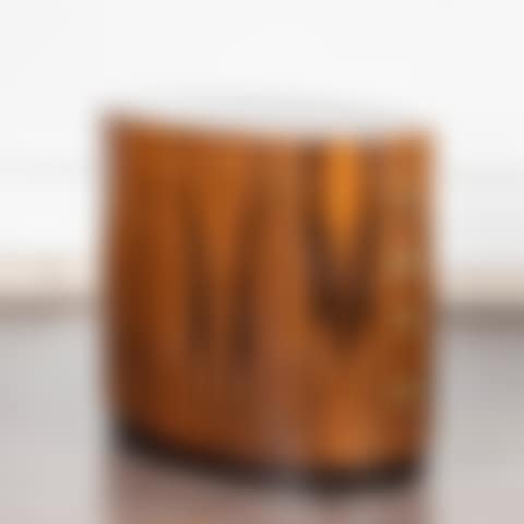 A "Wildwood" oval rosewood four drawer night table (preview)