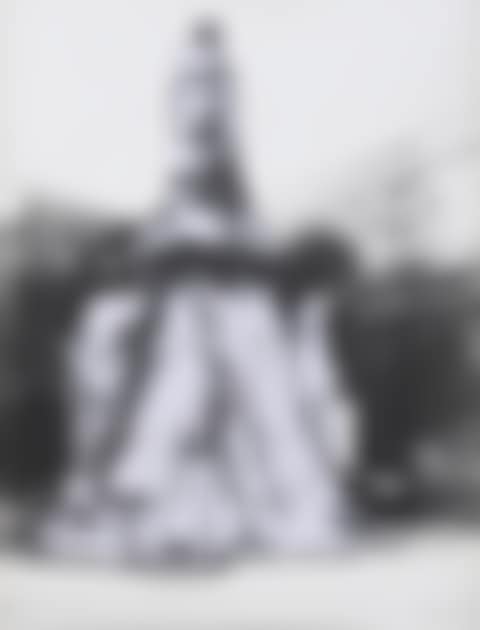 Wrapped Monument to Leonardo (Project for Piazza della Scala Milano) (preview)