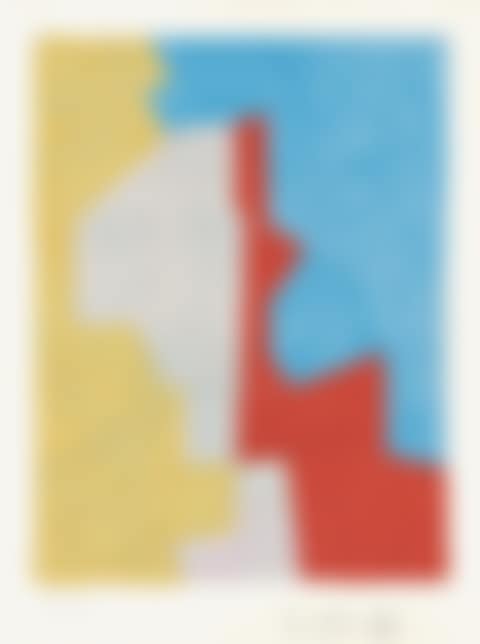 Composition jaune, rouge et bleue (preview)