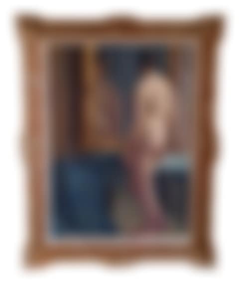 Nu de dos devant un miroir (preview)