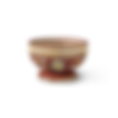 Slip and Sgraffito Decorated Red Earthenware Footed Bowl (preview)