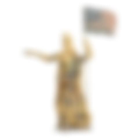 Fine and Rare Molded Copper 'Goddess of Liberty' Weathervane, Possibly J.L. Mott Iron Works, New York (preview)