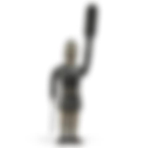 Carved and Polychrome Paint Decorated Wooden Soldier Whirligig (preview)