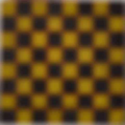 American Black, Yellow and Red Paint-Decorated Pine Checkerboard (preview)