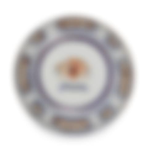 A Small Chinese Export Armorial Saucer for the Portuguese Market Qing Dynasty, Jiaqing Period (preview)