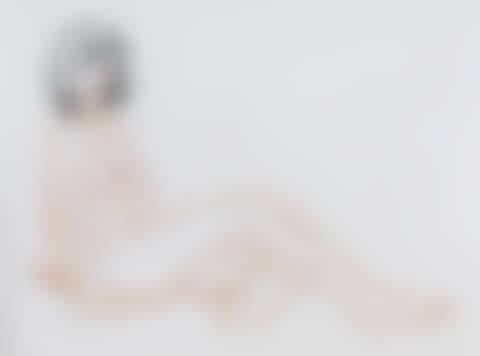 Monica Sitting, One Leg on the Other (preview)