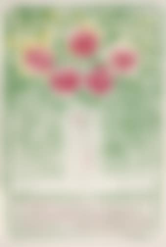 Flower Vase with Roses (preview)