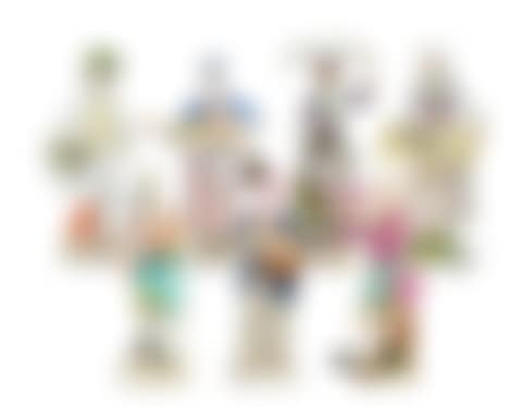 A GROUP OF SEVEN MEISSEN PORCELAIN FIGURES FROM THE "CRIS DE PARIS" SERIES (preview)