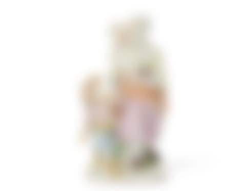 A MEISSEN PORCELAIN FIGURE GROUP OF A BEGGAR WOMAN WITH TWO CHILDREN FROM THE "CRYES OF LONDON" SERIES (preview)