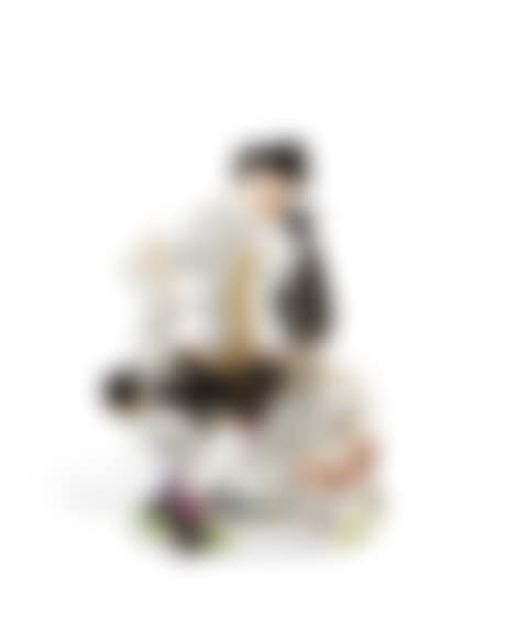 A MEISSEN PORCELAIN COMMEDIA DELL"ARTE FIGURE OF SCARAMOUCHE OR BELTRAME (preview)