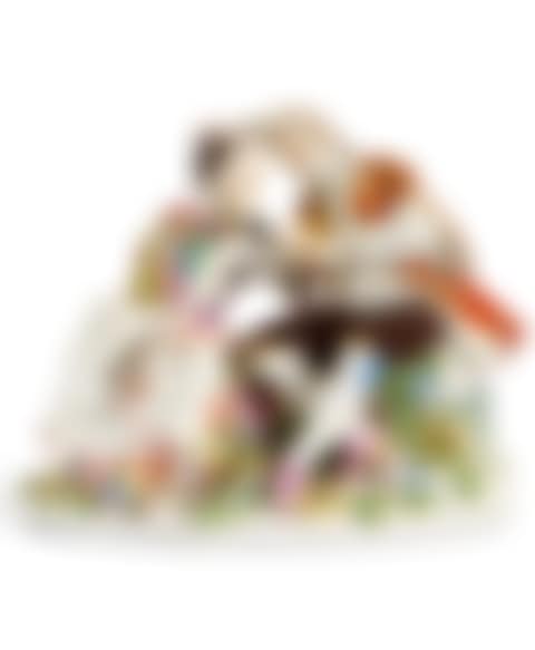 A MEISSEN PORCELAIN GROUP OF LOVERS TAKING SNUFF (preview)