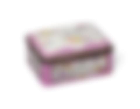 A MEISSEN PORCELAIN SILVER-MOUNTED RECTANGULAR PUCE SCALE-PATTERN SNUFF-BOX AND COVER (preview)