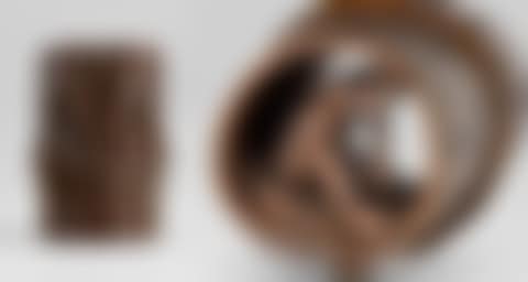 A CARVED WOOD NETSUKE OF A BAMBOO NOD (preview)