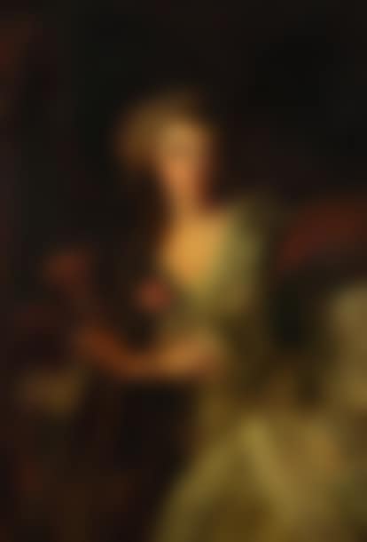 Portrait of a woman with a harp (preview)