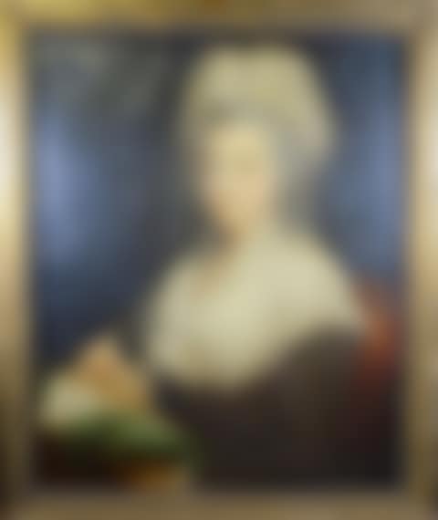 Portrait of a woman with embroidery (preview)
