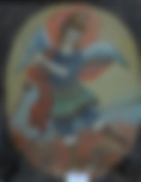 Saint Michael slaying the dragon (preview)