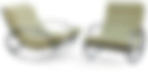 Pair of rocking armchairs model "Ellipse" (preview)
