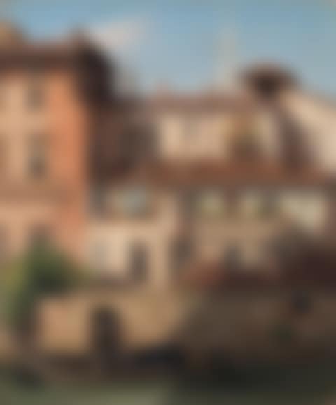 "Naviglio in the Hospital Road (via Francesco Sforza)" (preview)