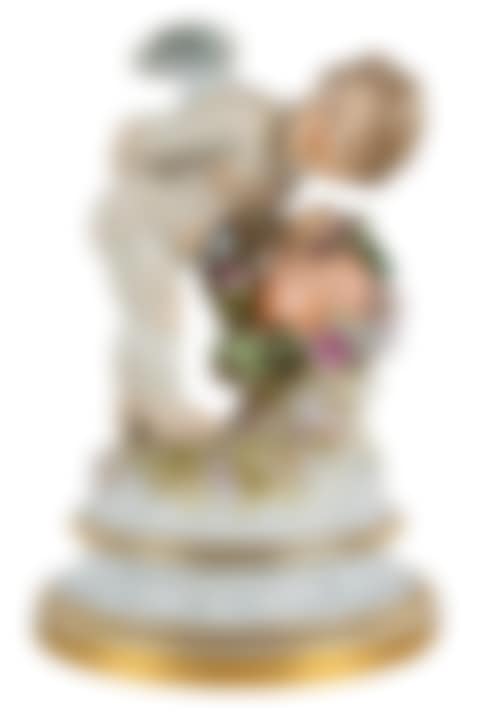 PORCELAIN CHERUB FIGURE (preview)