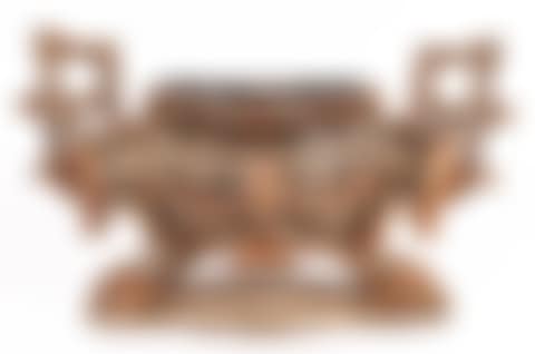 ITALIAN PARCEL GILT POLYCHROME JARDINIERE (preview)