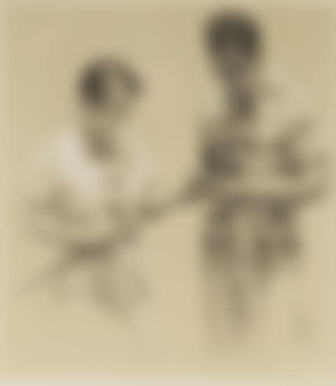 Barry Goldwater and Wife Peggy (McCall"s Magazine interior illustration) (preview)