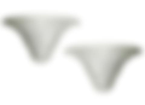 Pair Of Daum Nancy Art Deco Molded Frosted Glass Wall Lights (preview)