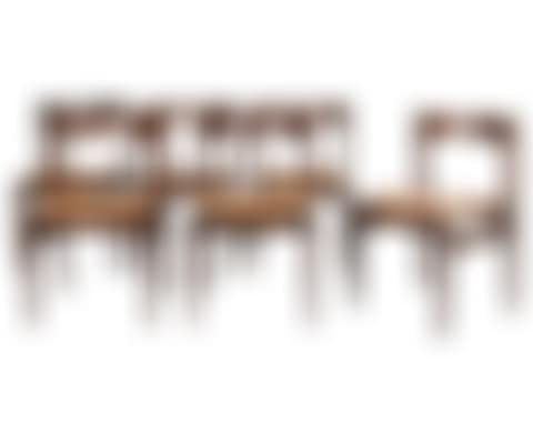 SIX GIANFRANCO FRATTINI / CASSINA DINING CHAIRS (preview)