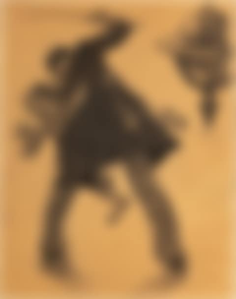 SCHOOLMASTER FLOGGING TOM SAWYER study for interior book illustration (preview)
