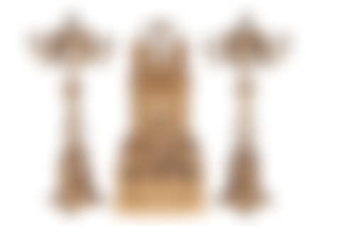 FRENCH BRONZE CLOCK GARNITURE (preview)