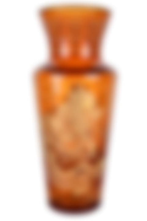 SAINT-LOUIS LIMITED EDITION AMBER CRYSTAL VASE (preview)