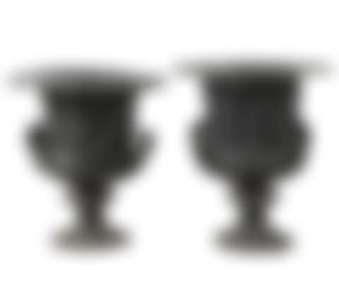 Pair Of Italian Lead Campagna Urns (preview)