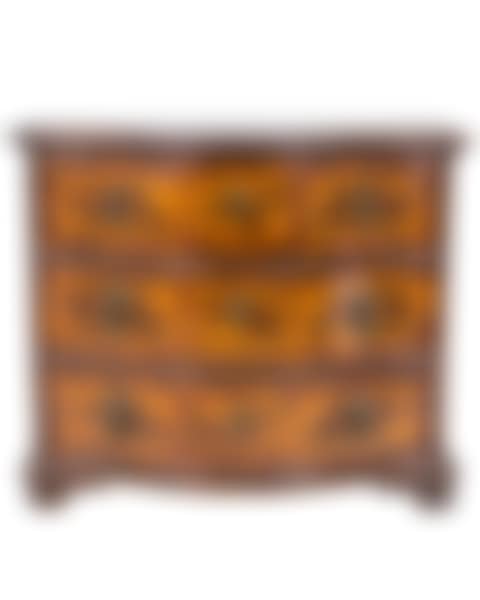 ITALIAN WALNUT & LINE-INLAID CHEST OF DRAWERS (preview)