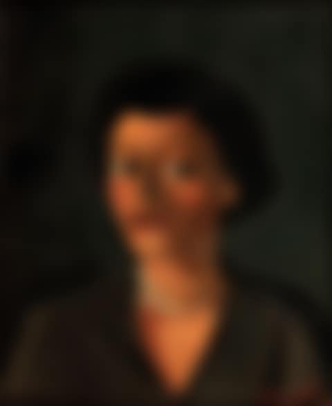 Portrait of a woman with a pearl necklace (preview)