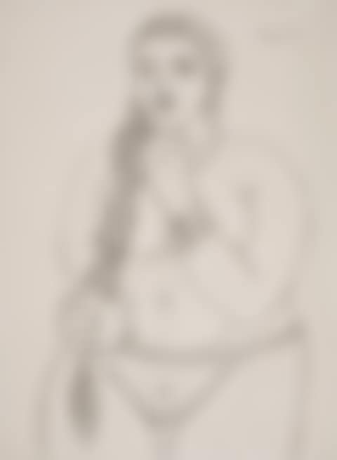 Untitled (Woman with Braided Hair) (preview)