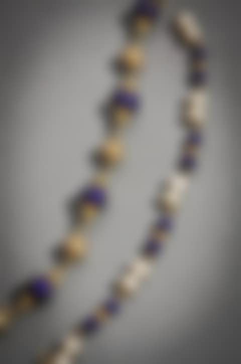 Two Italian 18-Karat Yellow-Gold and Blue Enamel Bracelets (preview)