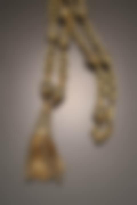 Italian 18-Karat Yellow-Gold, Rock Crystal and Diamond Tassel Necklace (preview)