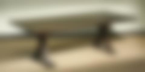Stained and Lacquered Mahogany "Courrier" Dining Table (preview)