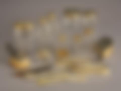 George V Silver-Gilt Mounted Cut Glass Assembled Dresser Set (preview)