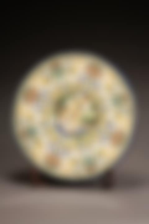 Italian Majolica Polychrome Decorated Pictorial Charger (preview)