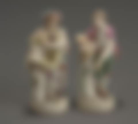 Pair of Figures of a Lady and Gentleman (preview)