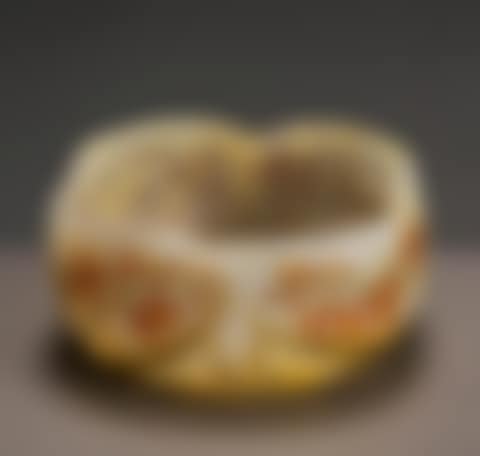 Enameled Cameo Glass "Freesia" Bowl (preview)