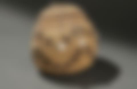 Clam-Shell and Hide Coiled Tobacco Basket (preview)