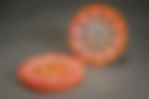 Set of Five Tiffany Pink Pastel Favrile Glass Plates (preview)