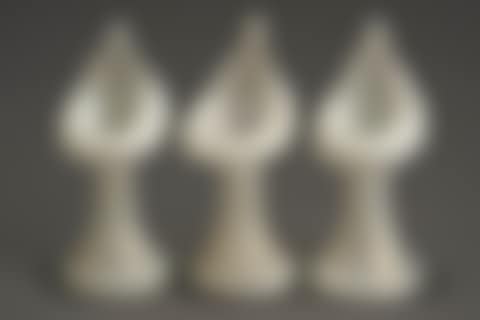 Three Steuben Ivrene Jack-in-the-Pulpit Vases (preview)