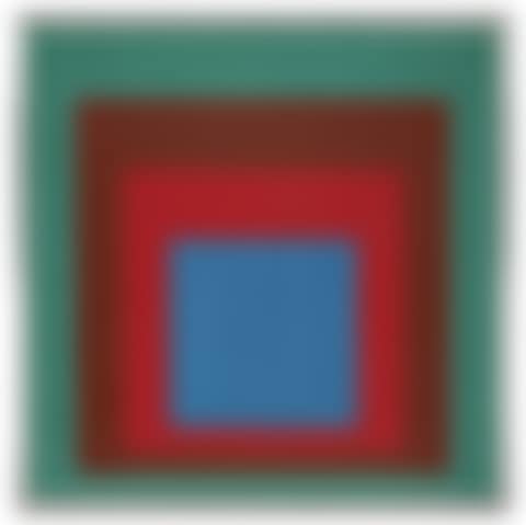 Study to Homage to the Square: Protected Blue (preview)