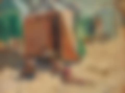 Boys with beach tents (preview)
