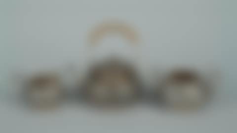 AMERICAN REPOUSSE SILVER THREE PIECE TEA SET (preview)