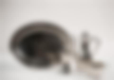 AMERICAN SILVER THREE PIECE BACHELOR"S COFFEE SET (preview)