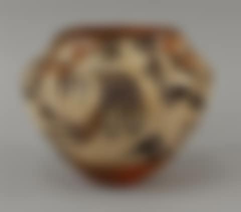 NATIVE AMERICAN PAINTED POTTERY VESSEL (preview)